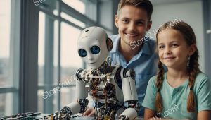 Child, Teacher, Robot Educational Moment