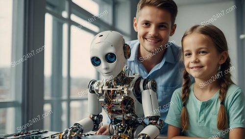 Child, Teacher, Robot Educational Moment