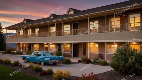 Vintage Motel Sunset Mountain View