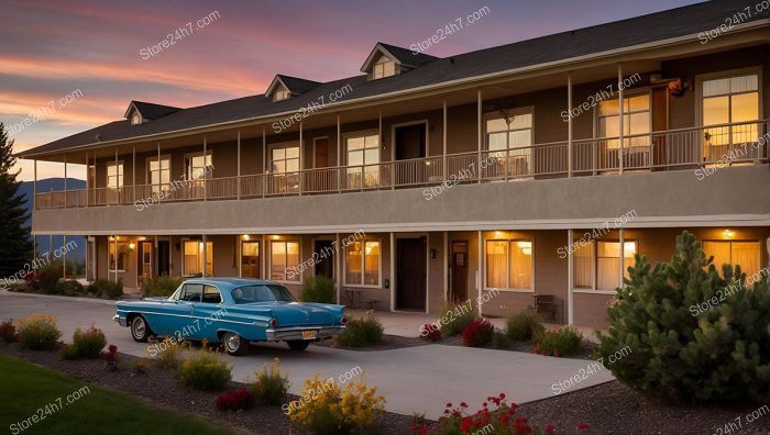 Vintage Motel Sunset Mountain View