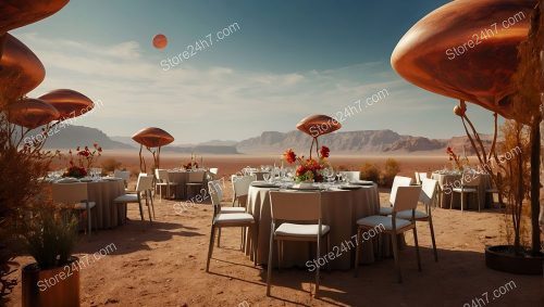 Mars Desert Luxury Dining Experience