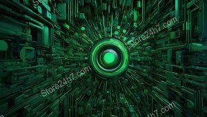 Emerald Nexus of Digital Synapses
