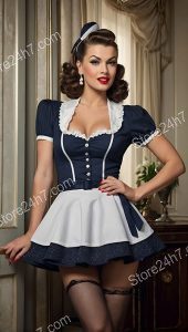 Nostalgic Forties Pin-Up Maid