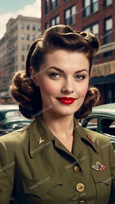 Retro Chic: Post-War Military Pin-Up Fashion