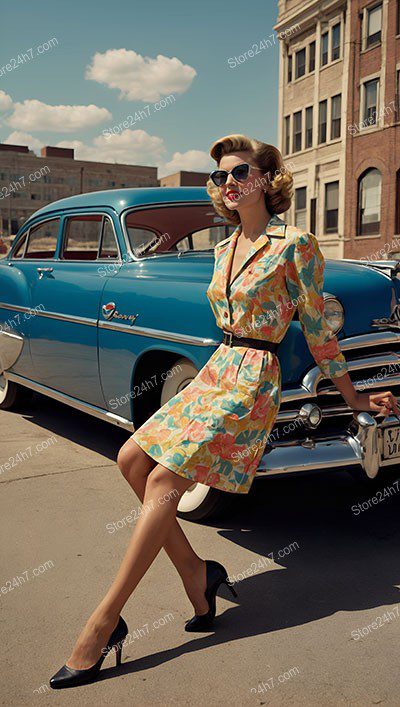 Retro Fashion Pin-Up Classic