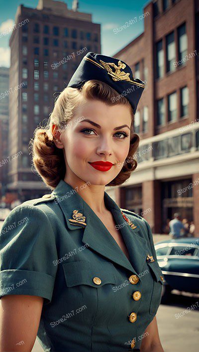 Military Pin-Up Style Personified