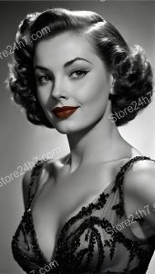 Vintage Glamour: 1940s Pin-Up Style Elegance