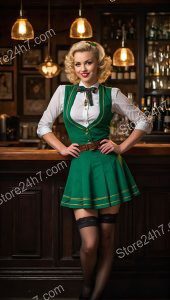 Traditional Pin-Up Waitress Vintage Ensemble