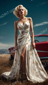 Golden Field Vintage Pin-Up