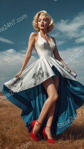 Whimsical Skies Pin-Up Delight