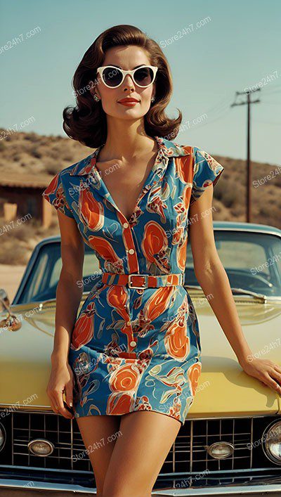 Sixties Pin-Up Style Summer Chic
