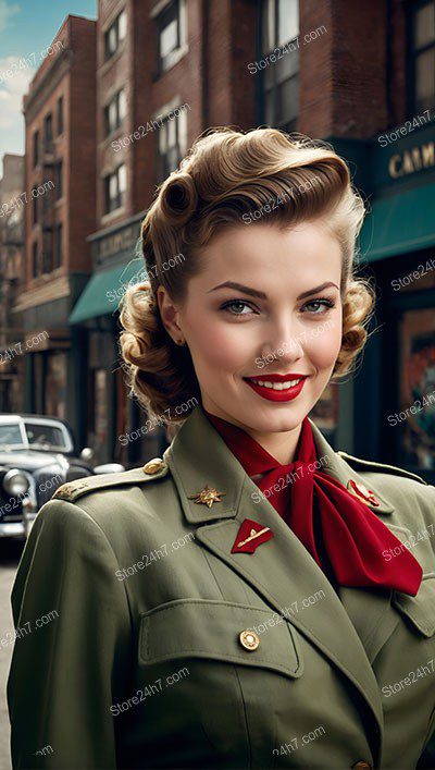 Post-War Allure: Army Pin-Up Perfection