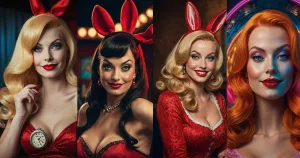 Vertical Pin-Up Images