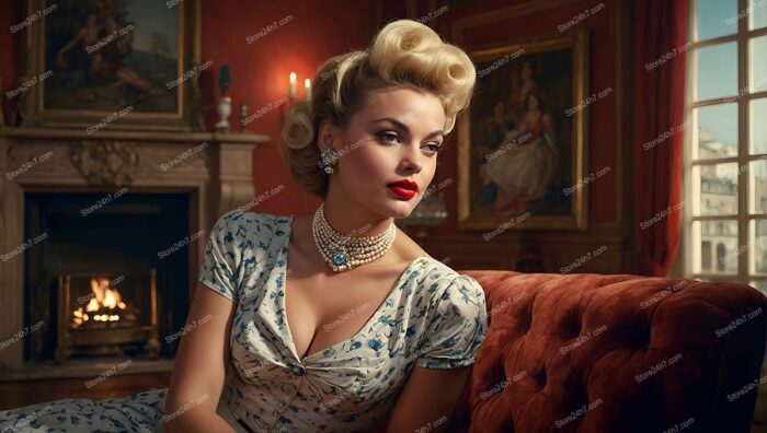 Vintage Elegance in Pin-Up Fashion