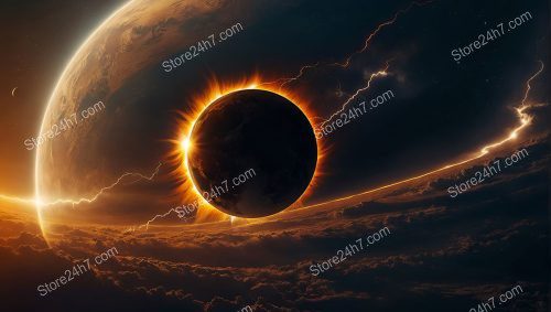 Eclipse of Apocalypse: Planetary Catastrophe Unfolds