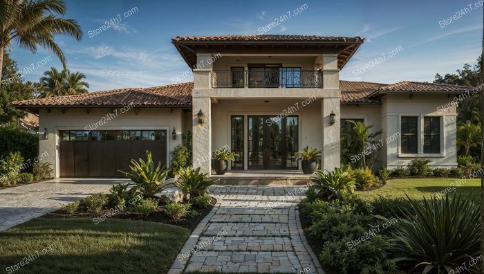 Serene Florida Villa: Luxurious Single Family Home