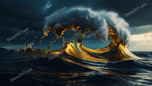 Storming Seas of Gold: Surreal Oceanic Mastery