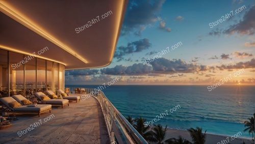 Florida Sunset Serenity at Luxury Oceanfront Condo