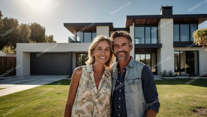 Joyful Pair Becomes Proud Owners of Dream Home