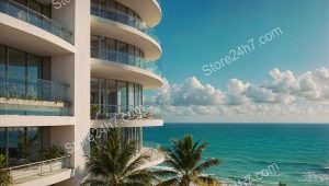 Elegant Florida Condo Embraces Tranquil Ocean Vistas