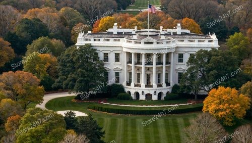 Autumn Majesty at the White House Washington DC