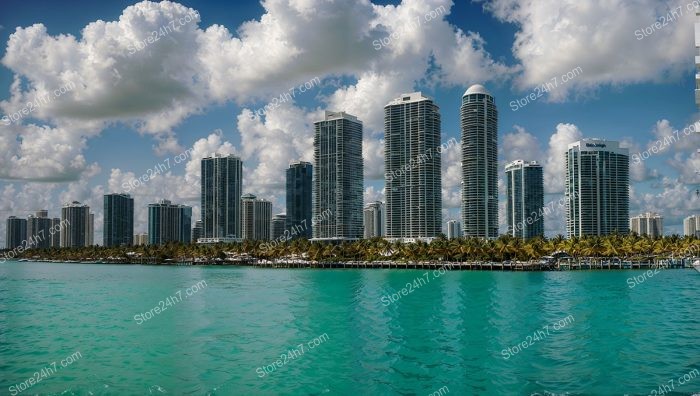 Miami’s Splendor: Luxurious Condos Fronting the Azure Ocean