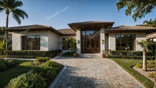 Elegant Florida Home: Inviting Tropical Single Family Residence