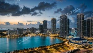 Miami Sunset: Coastal Luxury Condos Overlooking the Ocean