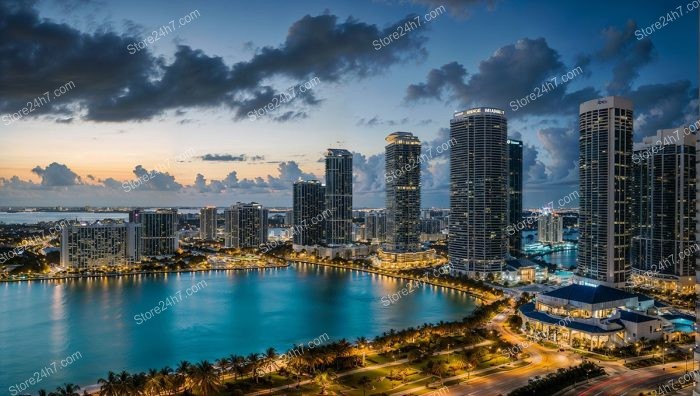 Miami Sunset: Coastal Luxury Condos Overlooking the Ocean