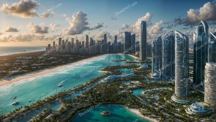 Florida Condo Vision: Miami's Future Coastal Skyline