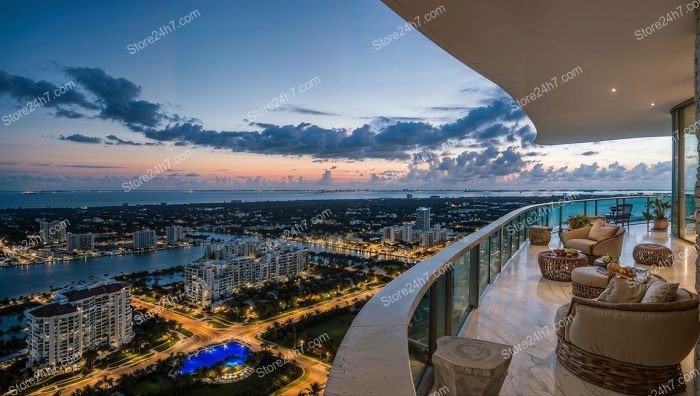 Sunset Splendor at Florida's Premier Luxury Condo
