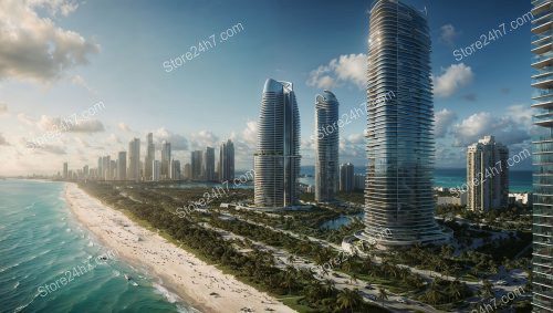Miami's Future Coastal Skyline: Innovative Condo Living