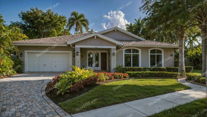 Charming Florida Oasis: Suburban Single Family Home Haven
