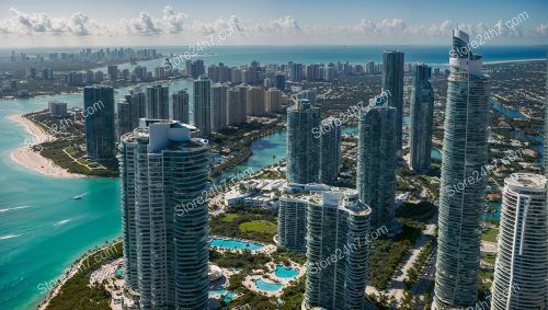 Florida Future Condo Skyline: Vision of the 23rd Century
