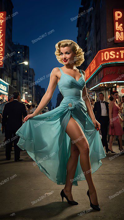 Twilight Glamour in City Pin-Up Dance