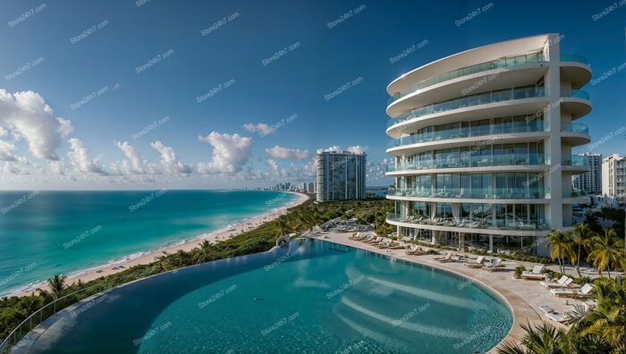 Sweeping Coastal Elegance at High-End Luxury Condo Complex