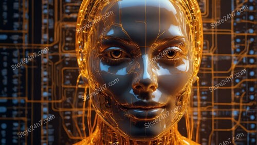 AI Luminescence: The Radiant Face of Digital Intelligence