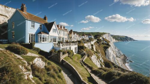 Coastal Home Overlooking the English Channel