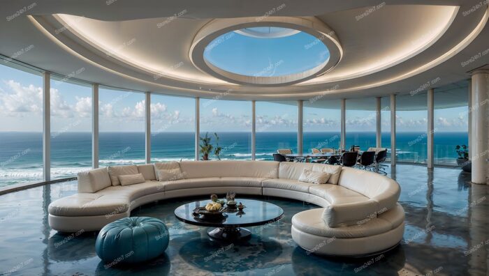 Luxurious Coastal Penthouse with Sweeping Ocean Views