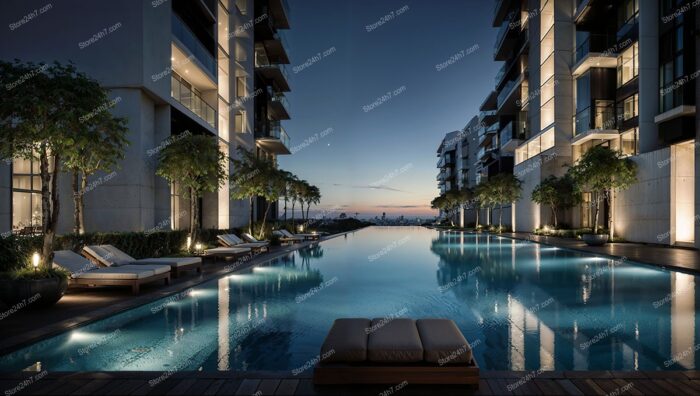 Coastal Elegance: Twilight Luxury Condo with Serene Ocean View