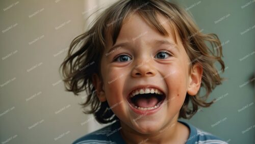 Pure Delight: A Child's Heartwarming Reaction Captured