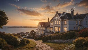 Majestic Coastal House Near Plymouth Overlooking English Channel