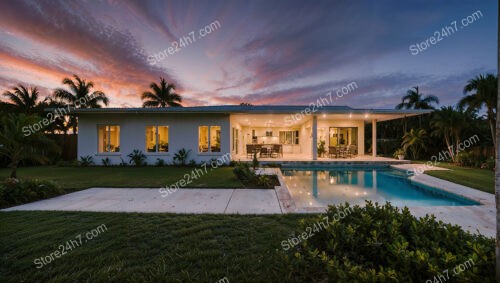 Sunset Serenity in Spacious Florida Single Family Home