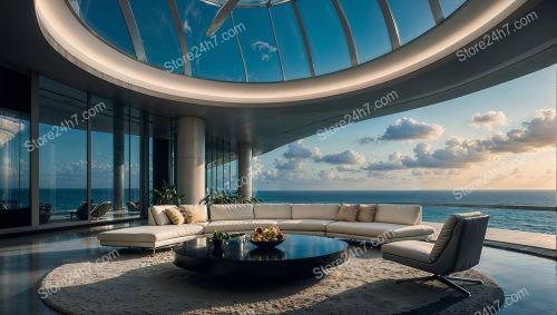 Elegant Coastal Penthouse Showcasing Spectacular Ocean Views