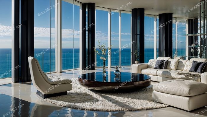 Sophisticated Coastal Penthouse with Uninterrupted Ocean Views