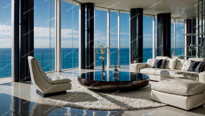 Sophisticated Coastal Penthouse with Uninterrupted Ocean Views