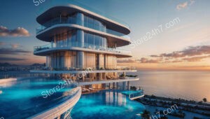 Sunset Dreams at Modern Oceanfront Luxury Condo