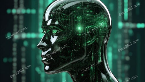 Digital Evolution: The Green Circuitry of AI Intelligence