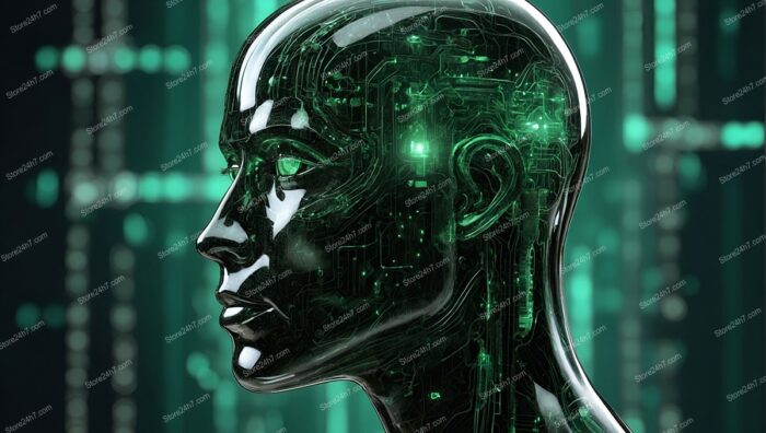 Digital Evolution: The Green Circuitry of AI Intelligence