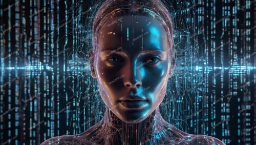 Neural Nexus: The Luminous Interface of AI Consciousness